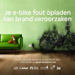 Brandpreventie: je elektrische step of fiets veilig opladen